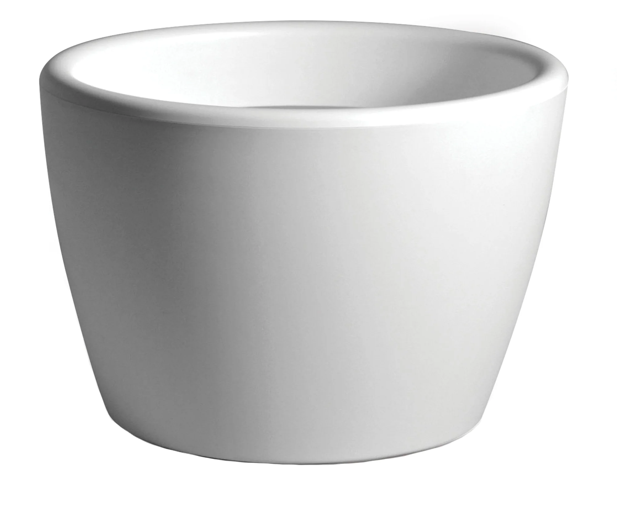 Buiten bloempot Essence 45xh31 cm Bowl Pot Wit kunststof