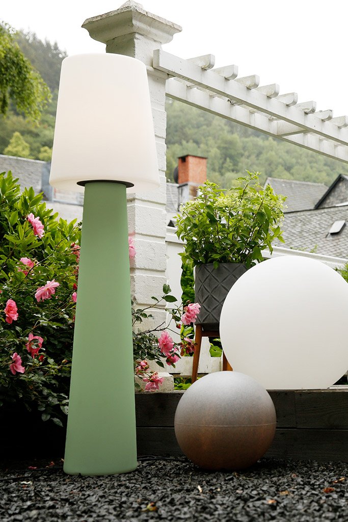 auteur bod broeden 8 Seasons Design Nr.1 Mint 160 cm Solar LED buitenverlichting staande lamp