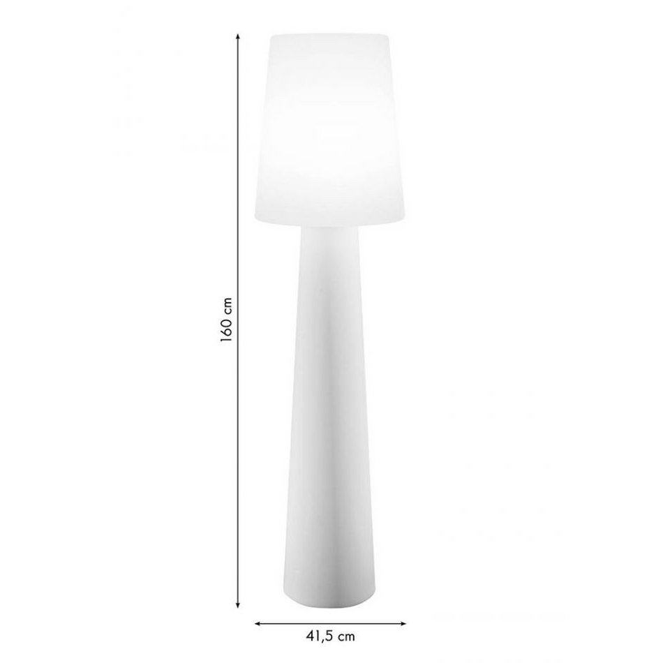 8 Seasons Design Nr.1 Taupe 160 cm RGB LED buitenverlichting staande lamp