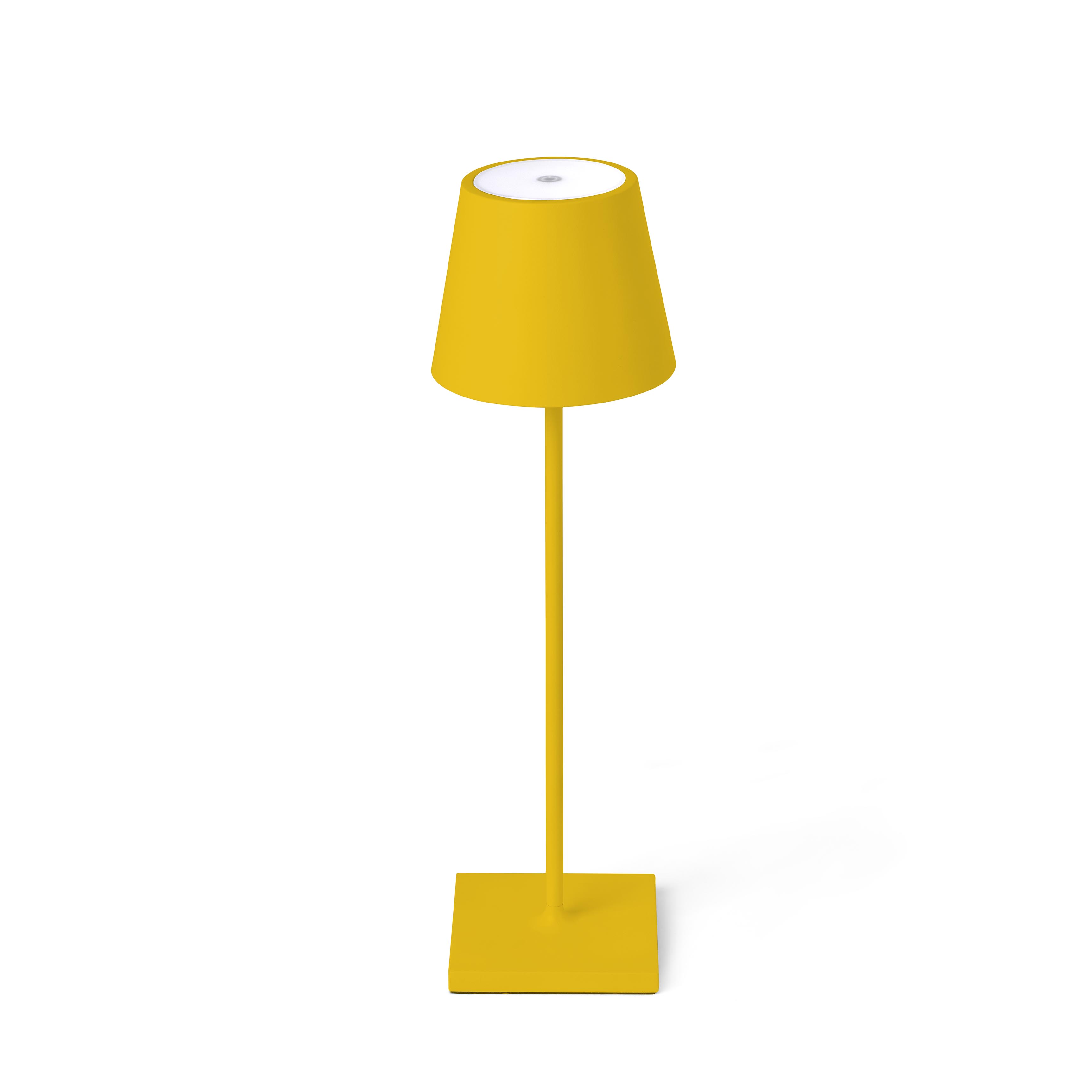 Faro TOC LED tafellamp voor buiten geel 39 cm (draadloos/oplaadbaar)