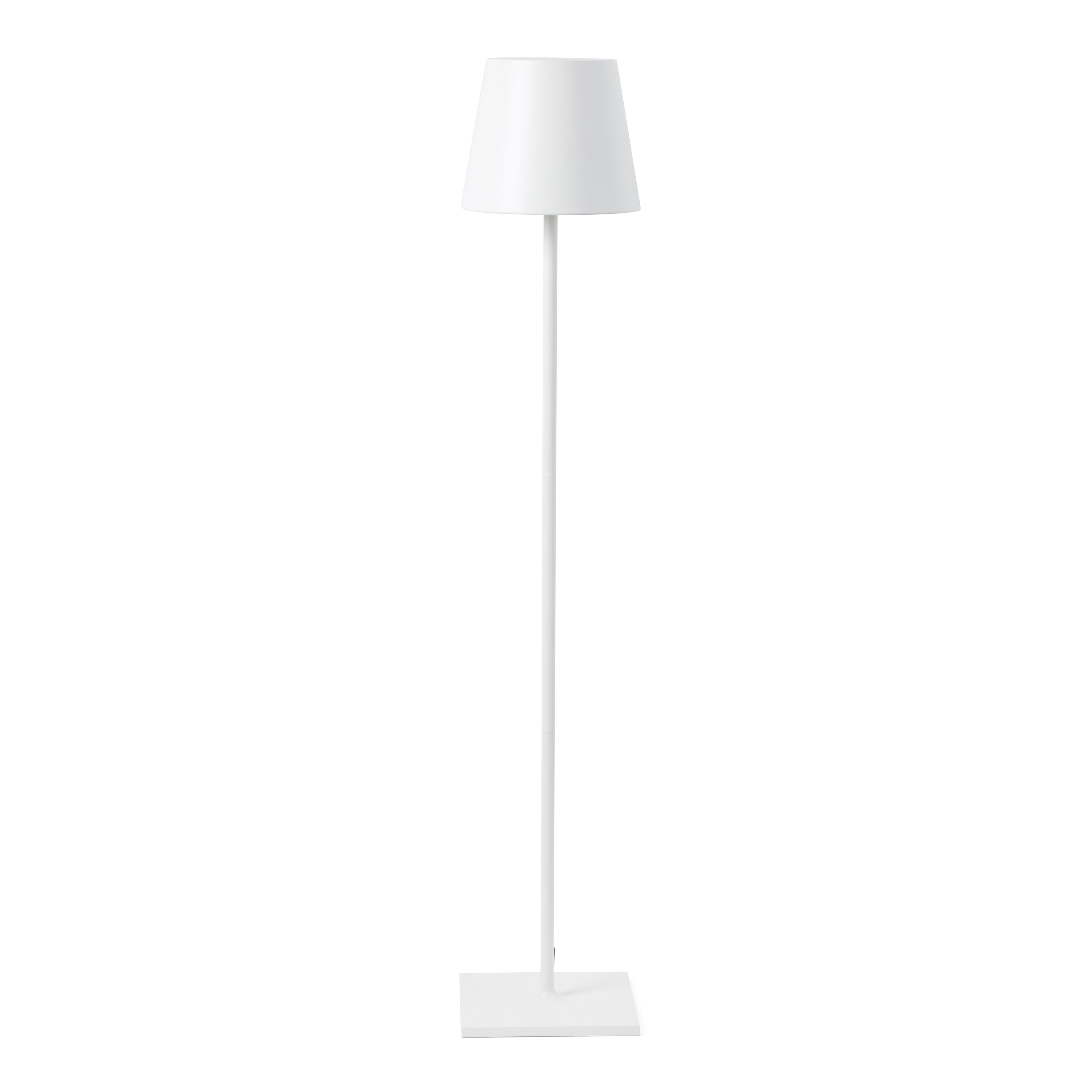 Faro TOC LED staande lamp voor buiten wit 150 cm (draadloos/oplaadbaar)
