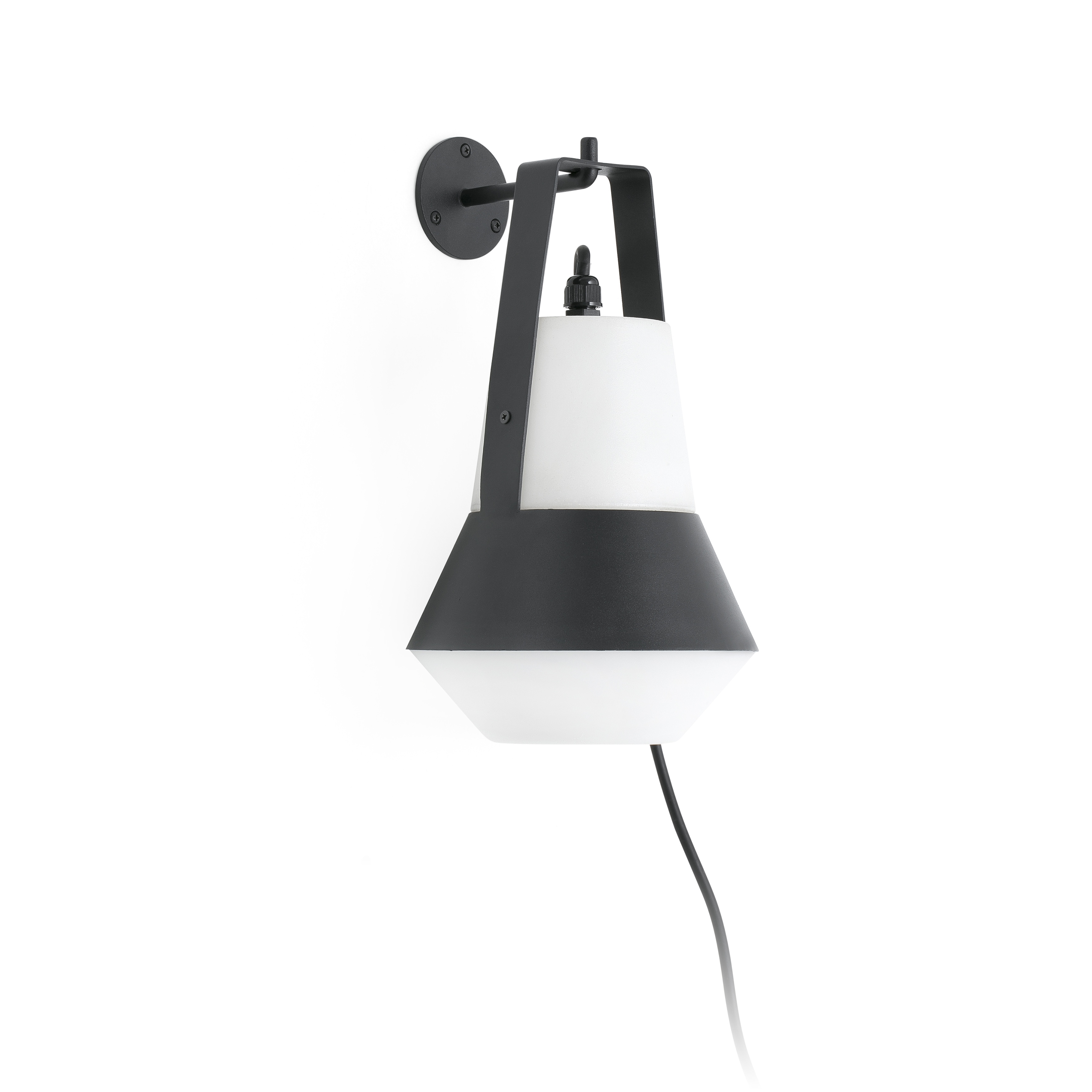 Faro CAT portable wandlamp/hanglamp zwart