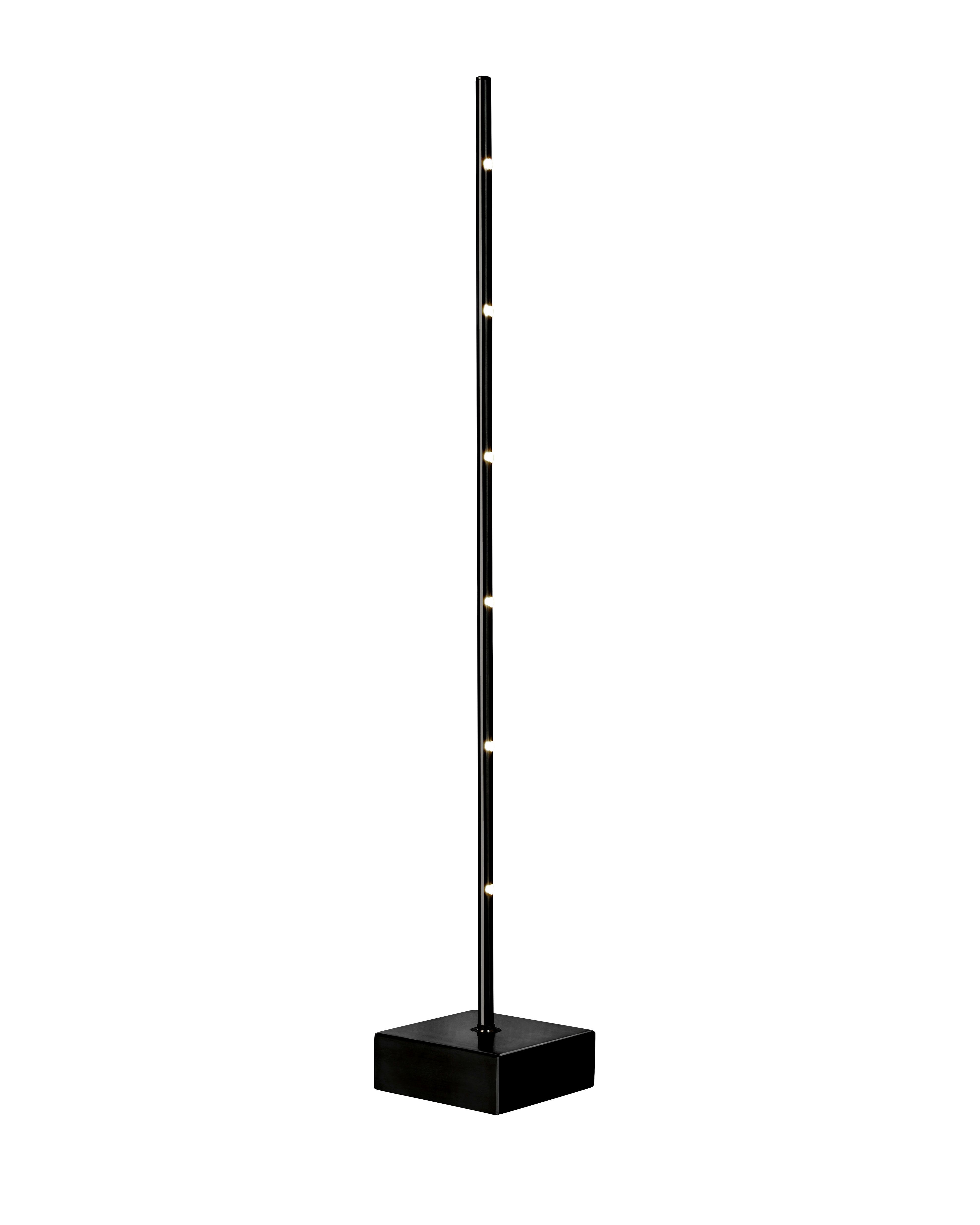 PIN LED binnen tafellamp | Metaal zwart | dimbaar | kantelbaar | 65 cm hoog | made by Sompex