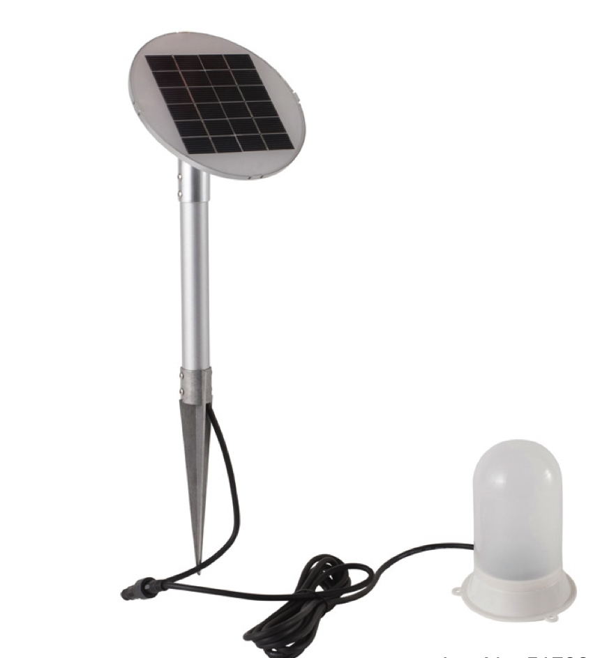 8 Seasons Design Nr.1 Mint 160 cm Solar LED buitenverlichting staande lamp