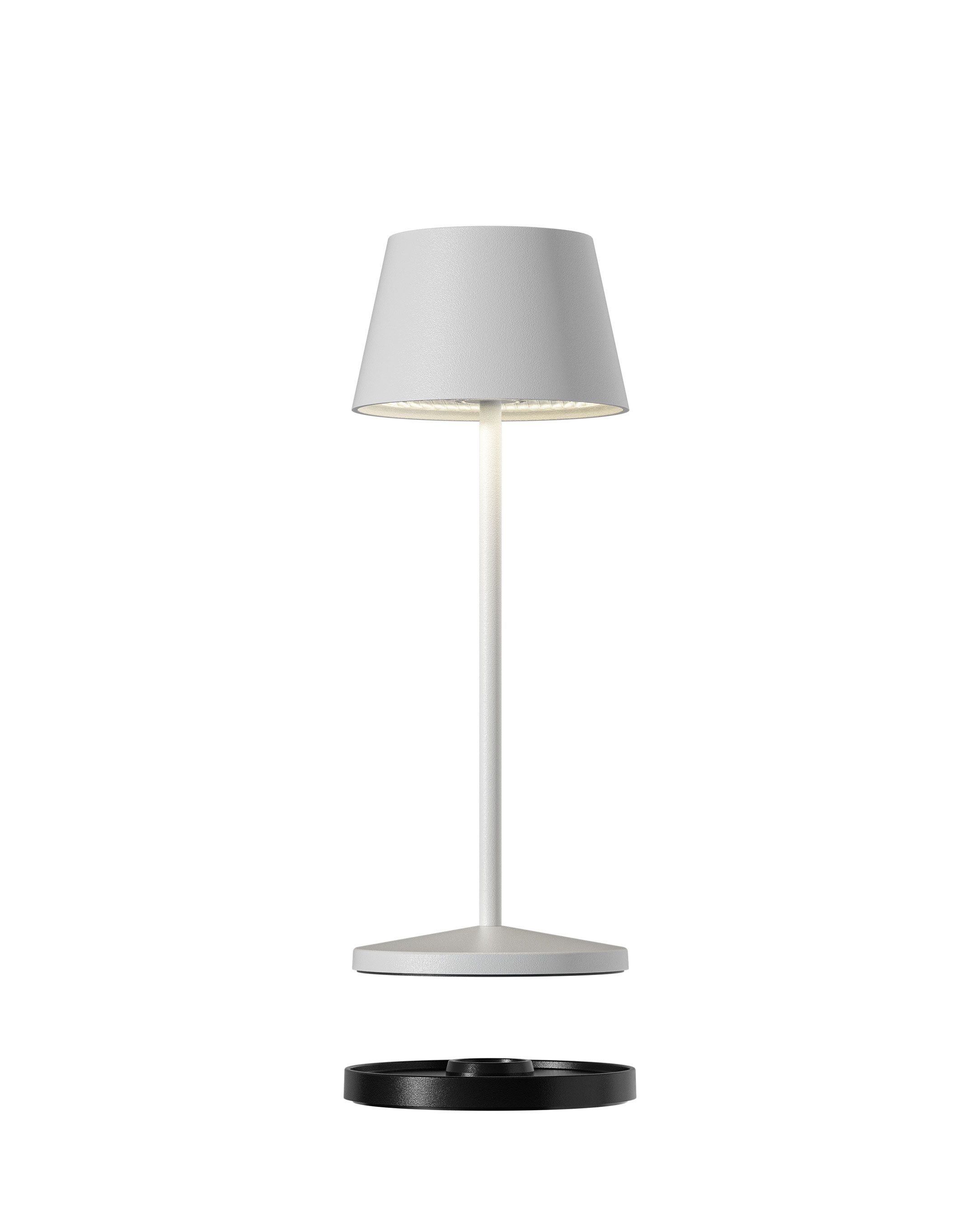 Seoul Micro LED buiten tafellamp | oplaadbaar (accu) | wit | Dimbaar |waterdicht IP65 | made by Villeroy & Boch