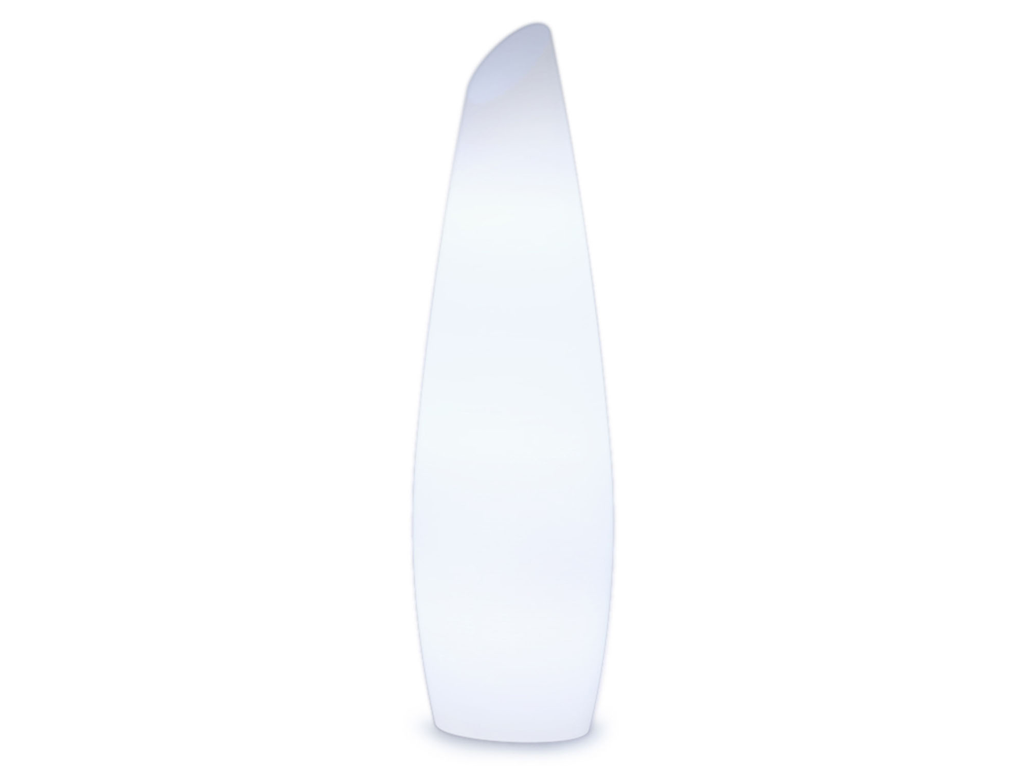 NewGarden Fredo 140cm buitenverlichting staande lamp wit kunststof