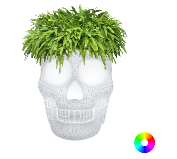 Qeeboo Mexcio plantenbak - wijnkoeler Multicolor LED Qeeboo Mexcio plantenbak - wijnkoeler Multicolor LED
