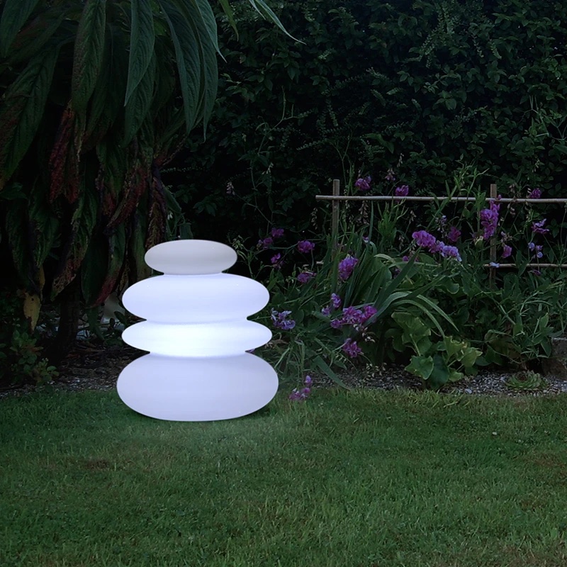 Balans 70 Wireless LED Multicolor buitenverlichting staande lamp wit kunststof made by NewGarden