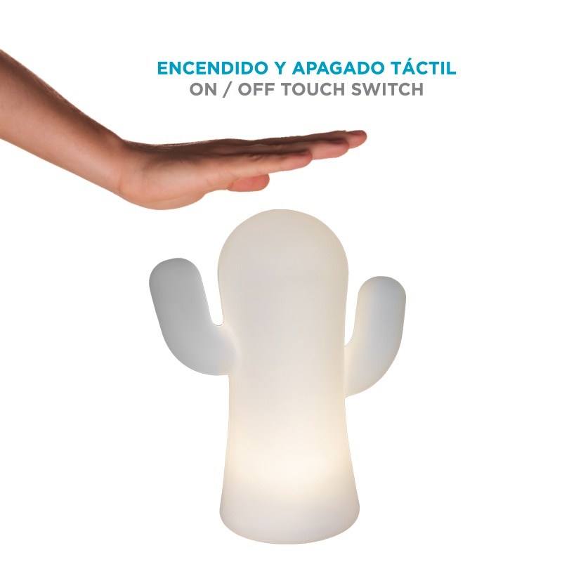 Panchito blanco tafellamp draadloos / oplaadbaar - made by NewGarden