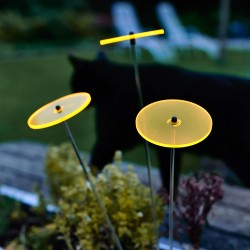 Cazador-del-sol - Het origineel | boeket van 3 zonnevangers geel | diameter 8 cm | hoogte 25 cm