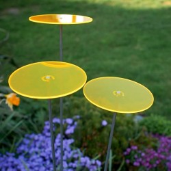 Cazador-del-sol - Het origineel | zonnevanger geel | diameter 15 cm | hoogte 120 cm