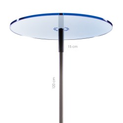 Cazador-del-sol - Het origineel | zonnevanger blauw | diameter 15 cm | hoogte 120 cm