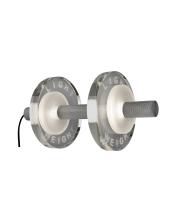 Light Weight Halter LED binnen tafellamp | Aluminium zilver glas helder | made by Sompex