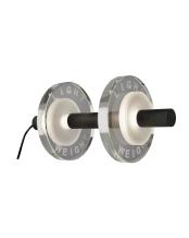 Light Weight Halter LED binnen tafellamp | Aluminium zwart glas helder | made by Sompex