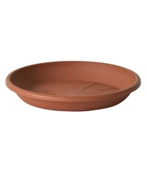 Euro3Plast Meda kunststof onderschotel Ø 30 cm terracotta
