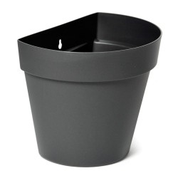 Essence Rio WallPot 28x20xH23,5 cm Antraciet