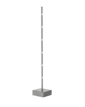 PIN LED binnen tafellamp | Metaal satijn | dimbaar | kantelbaar | 65 cm hoog | made by Sompex