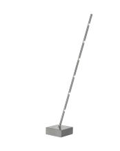 PIN LED binnen tafellamp | Metaal satijn | dimbaar | kantelbaar | 65 cm hoog | made by Sompex