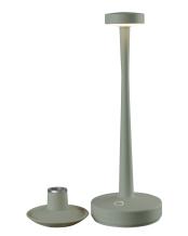 Aarhus buiten tafellamp | oplaadbaar (accu) | olijf groen | Dimbaar | waterdicht IP54 | made by Villeroy & Boch