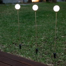 Bruna tuinlamp Solar met spike (x 3 stuks) made by NewGarden