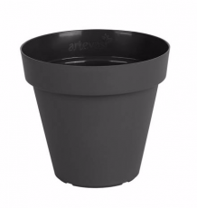 Buiten bloempot Capri rond 50x h41 cm Antraciet