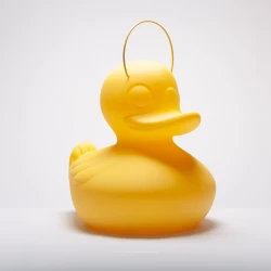 Goodnight Light The Duck Duck Lamp - XL  kleur geel | 51 cm | LED multicolor
