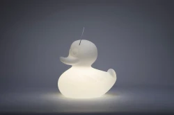 Goodnight Light The Duck Duck Lamp - XL  kleur wit | 51 cm | LED multicolor