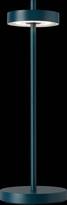 Newdes Essence LED buiten tafellamp (by Sompex) | oplaadbaar (accu) | Aluminium | Dimbaar | blauw | waterdicht IP54