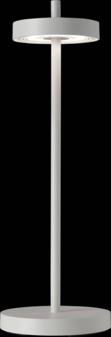 Newdes Essence LED buiten tafellamp (by Sompex) | oplaadbaar (accu) | Aluminium | Dimbaar | wit | waterdicht IP54