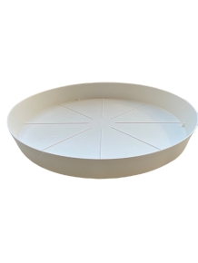 Vasar Memphis kunststof onderschotel Ø 34 cm wit