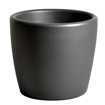 Buiten bloempot Essence rond 45xh39,5 cm Boule Pot Antraciet kunststof