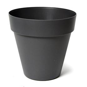 Buiten Bloempot Essence Rio rond 39xh35,3 cm antraciet