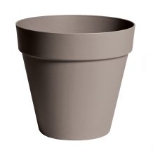 Buiten Bloempot Essence Rio rond 26xh22,2 cm taupe