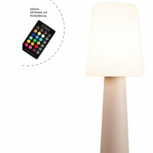 8 Seasons Design Nr.1 Rosa 160 cm RGB LED buitenverlichting staande lamp