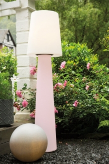 8 Seasons Design Nr.1 Rosa 160 cm Solar LED buitenverlichting staande lamp