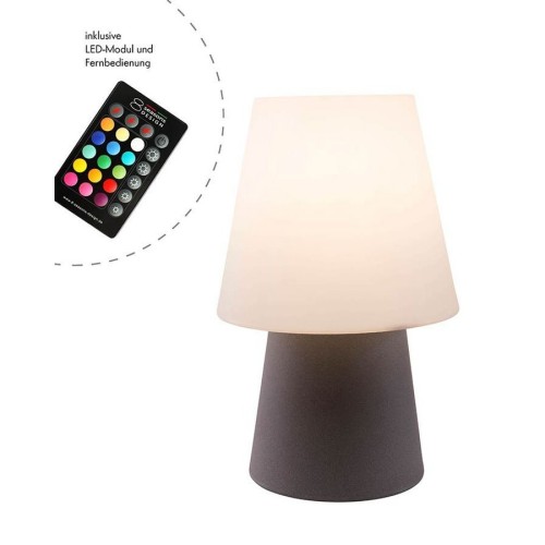 8 Seasons Design Nr.1 Taupe 60 cm RGB LED buitenverlichting staande lamp