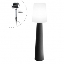 8 Seasons Design Nr.1 Antraciet 160 cm Solar LED buitenverlichting staande lamp