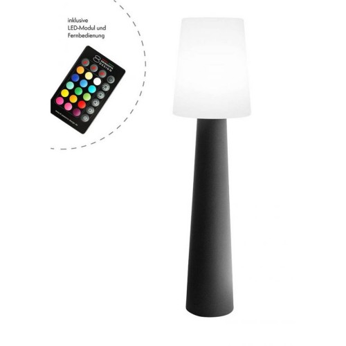 8 Seasons Design Nr.1 Antraciet 160 cm RGB LED buitenverlichting staande lamp