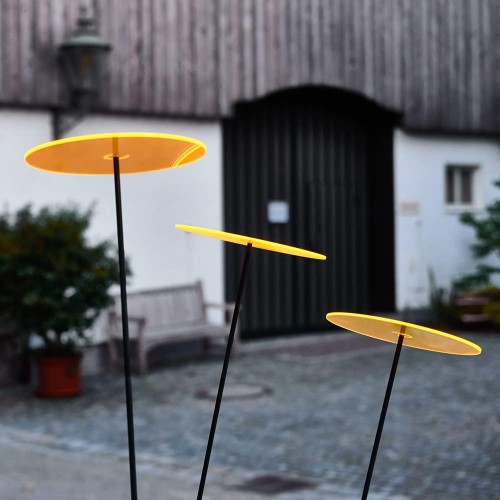 Cazador-del-sol - Het origineel | zonnevanger geel | diameter 20 cm | hoogte 175 cm