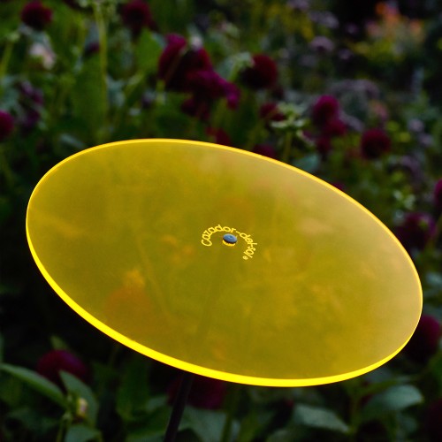 Cazador-del-sol - Het origineel | zonnevanger geel | diameter 20 cm | hoogte 175 cm