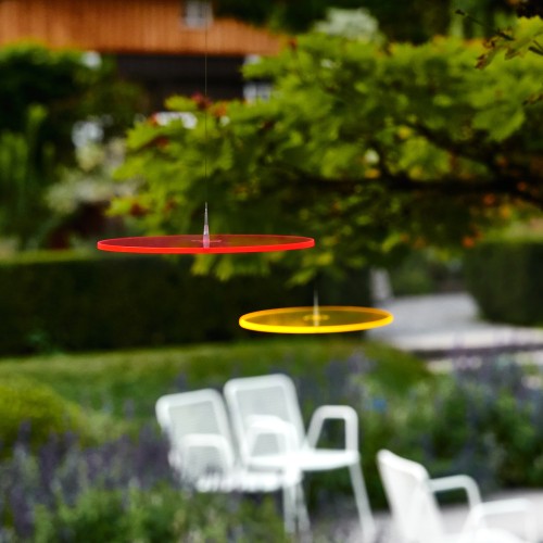 Cazador-del-sol - Het origineel | Hangende zonnevanger geel | diameter 15 cm |