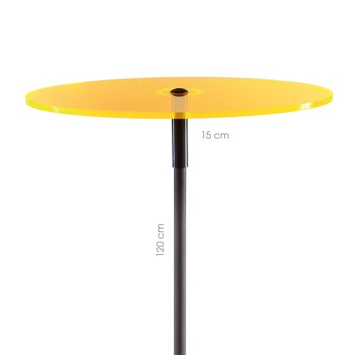 Cazador-del-sol - Het origineel | zonnevanger geel | diameter 15 cm | hoogte 120 cm