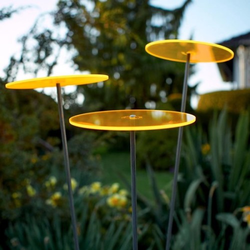 Cazador-del-sol - Het origineel | zonnevanger geel | diameter 15 cm | hoogte 120 cm