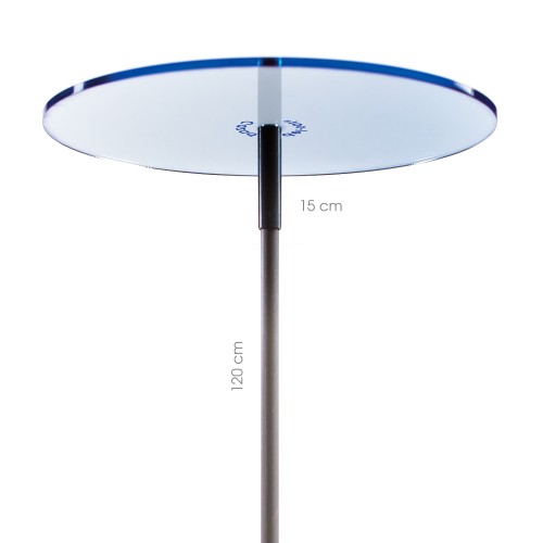 Cazador-del-sol - Het origineel | zonnevanger blauw | diameter 15 cm | hoogte 120 cm