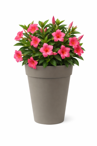 Buitenbloempot Euro3Plast Liken Ø27xH36cm Taupe