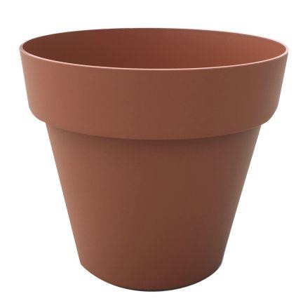 Buiten bloempot Mitu Pac rond 35x h31,5 cm terracotta made by Euro3Plast