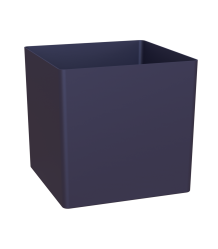 Bloempot Oslo 30,5x30,5x30,5 cm Glossy blauw (indigo)