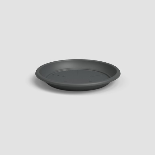 Artevasi kunststof onderschotel Ø 16 cm antraciet