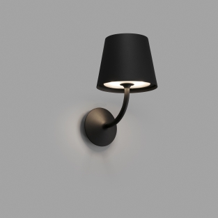 Faro TOC wandlamp buiten zwart 28,2 cm
