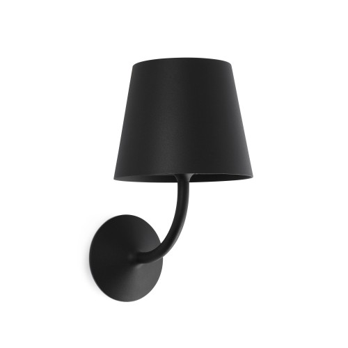 Faro TOC wandlamp buiten zwart 28,2 cm